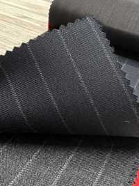 4ML3956 25AW LA CIUDAD Raya Azul Marino[Textil] Fábricas De Lana Miyuki Subfoto