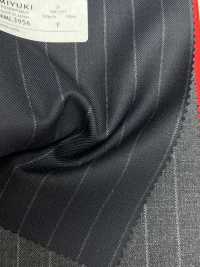 4ML3956 25AW LA CIUDAD Raya Azul Marino[Textil] Fábricas De Lana Miyuki Subfoto