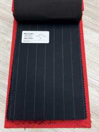 4ML3956 25AW LA CIUDAD Raya Azul Marino[Textil] Fábricas De Lana Miyuki Subfoto