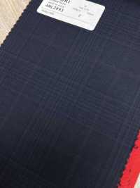 4ML3993 25AW LA CIUDAD Alternativa Glen Check Azul Marino[Textil] Fábricas De Lana Miyuki Subfoto