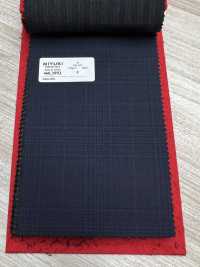 4ML3993 25AW LA CIUDAD Alternativa Glen Check Azul Marino[Textil] Fábricas De Lana Miyuki Subfoto