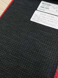 8MK1904 25AW LOOP LABO (Loop Lab) Pata De Gallo Gris Cielo Carbón[Textil] Fábricas De Lana Miyuki Subfoto