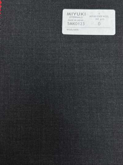 5MK0123 MIYUKI EVER WOOL Liso gris carbón