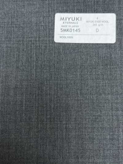 5MK0145 MIYUKI EVER WOOL (Miyuki Ever Wool) Liso gris claro
