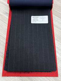 5MK0182 MIYUKI EVER WOOL Rayas Carbón Cielo Gris[Textil] Fábricas De Lana Miyuki Subfoto