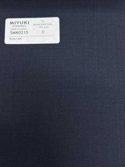 5MK0215 MIYUKI EVER WOOL (Miyuki Ever Wool) Azul marino con rayas sombra