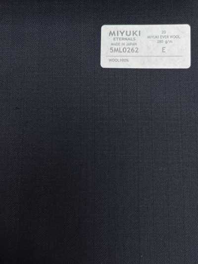 5ML0262 MIYUKI EVER WOOL (Miyuki Ever Wool) de espiga azul marino oscuro