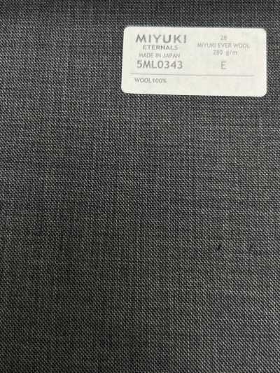 5ML0343 MIYUKI EVER WOOL (Miyuki Ever Wool) Gris liso