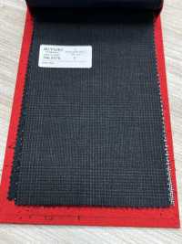 5ML0376 MIYUKI EVER WOOL Glen Check Gris Cielo Carbón[Textil] Fábricas De Lana Miyuki Subfoto