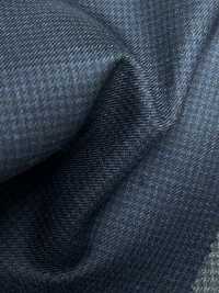 5ML0391 MIYUKI EVER WOOL (Miyuki Everwool) Pata De Gallo Azul Marino[Textil] Fábricas De Lana Miyuki Subfoto