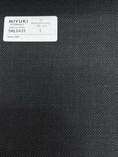5ML0435 MIYUKI EVER WOOL ojo de perdiz gris carbón