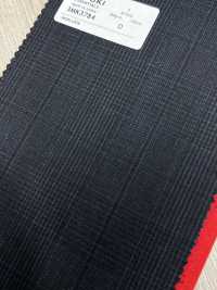 3MK3784 25AW ACTIVA Glen Check Azul Marino[Textil] Fábricas De Lana Miyuki Subfoto