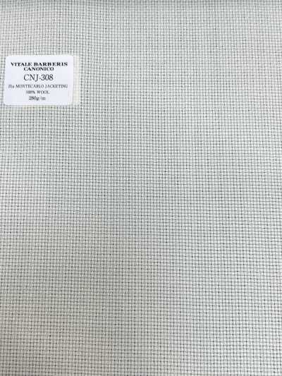 CNJ308 CANONICO Standard 21μ MONTECARLO para chaquetas Hopsack liso marfil