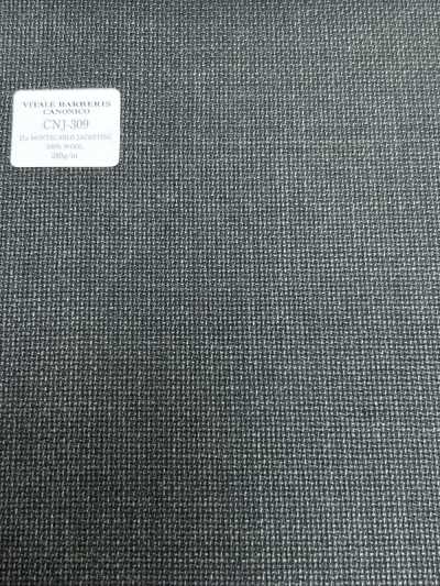 CNJ309 CANONICO (Canonico) Standard 21μ MONTECARLO para chaquetas Hopsack liso verde oscuro