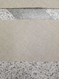 3670ES-S Cinta Suave Beige Elástica De Lino Puro Para Entretela De Cuello Con Acabado De Resina Sin Nombre Subfoto