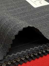 2MK4421 26SS Miyuki Textile MIYUKI ESSENTIALS ACTIVA Raya Gris Cielo Carbón Fábricas De Lana Miyuki Subfoto