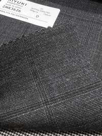 2MK3626 Textil MIYUKI ESSENTIALS ACTIVA COOLTEC Cuadros Gris Medio Fábricas De Lana Miyuki Subfoto