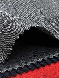 2MK4491 Textil MIYUKI ESSENTIALS ACTIVA COOLTEC Cuadros Gris Medio Fábricas De Lana Miyuki Subfoto