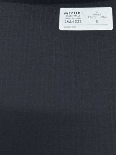 2ML4523 26SS MIYUKI Textiles ESENCIALES TROPICS Raya azul marino
