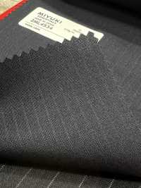 2ML4534 26SS Miyuki Textile MIYUKI Essentials TROPICS Rayas Azul Marino Fábricas De Lana Miyuki Subfoto