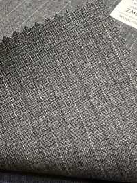 2ML4560 26SS Miyuki Textile MIYUKI Essentials TROPICS Raya Gris Cielo Carbón Fábricas De Lana Miyuki Subfoto