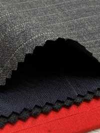 2ML4560 26SS Miyuki Textile MIYUKI Essentials TROPICS Raya Gris Cielo Carbón Fábricas De Lana Miyuki Subfoto