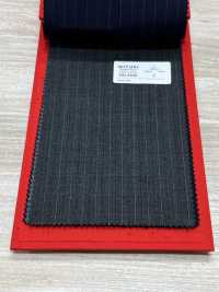 2ML4560 26SS Miyuki Textile MIYUKI Essentials TROPICS Raya Gris Cielo Carbón Fábricas De Lana Miyuki Subfoto