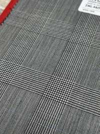 2ML4604 26SS Miyuki Textile MIYUKI Essentials TROPICS Cuadros Gris Claro Fábricas De Lana Miyuki Subfoto