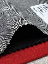 2ML4604 26SS Miyuki Textile MIYUKI Essentials TROPICS Cuadros Gris Claro Fábricas De Lana Miyuki Subfoto