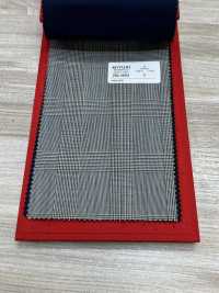 2ML4604 26SS Miyuki Textile MIYUKI Essentials TROPICS Cuadros Gris Claro Fábricas De Lana Miyuki Subfoto