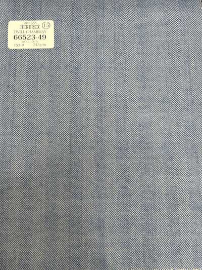 66523-49 26SS HERDREX 【Chambray de sarga】 Chambray de sarga