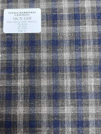 16CN1559 26SS VBC Vitale Barberis Canonico LANA SEDA Y LINO TROPICAL