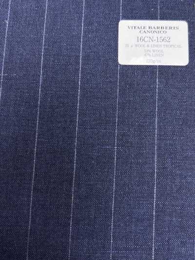 16CN1562 26SS VBC Vitale Barberis Canonico 21 μ Tropical de lana y lino