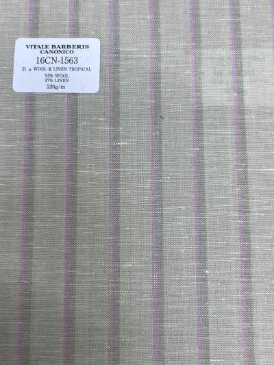 16CN1563 26SS VBC Vitale Barberis Canonico 21 μ TROPICAL DE LANA Y LINO