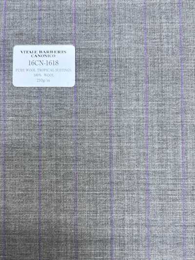 16CN1618 26SS VBC Vitale Barberis Canonico Tejidos para trajes tropicales de lana pura