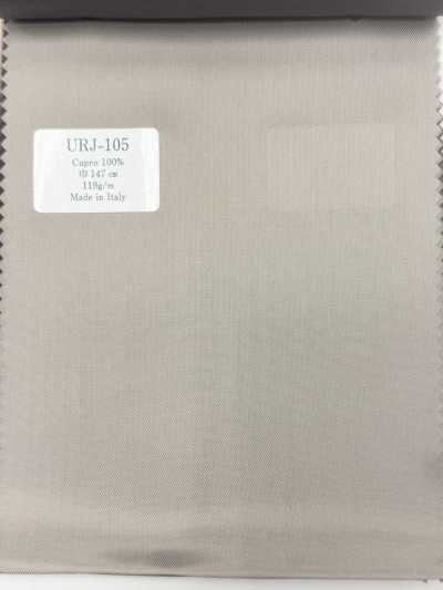 URJ-105 Forro estampado de Cupro 100% hecho en Italia, beige liso