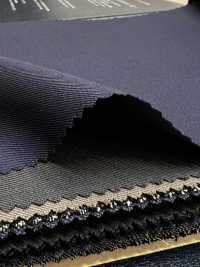 M02055-3 KUNISHIMA1850 Línea exclusiva 【GABARDINA SUPER EXCLUSIVA】 Azul liso[Textil] Compañía Kunishima Co., Ltd. Más fotos