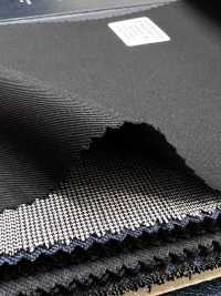 M02055-1 Línea exclusiva KUNISHIMA1850 【GABARDINA SÚPER EXCLUSIVA】 Liso negro[Textil] Compañía Kunishima Co., Ltd. Más fotos