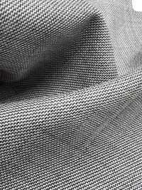 M02054-9 Línea Exclusiva KUNISHIMA1850 [Lana Extrafina 140's] Piel De Tiburón Blanca Y Negra[Textil] Compañía Kunishima Co., Ltd. Subfoto