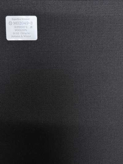M02049-8 KUNISHIMA1850 Línea exclusiva 【Lana peinada superfina】 Marrón liso