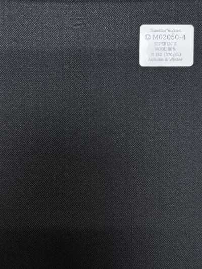 M02050-4 KUNISHIMA1850 Línea exclusiva [lana peinada superfina] liso gris oscuro