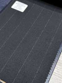 M02060-4 Línea Exclusiva KUNISHIMA1850 【Lana Peinada Superfina】Raya De Tiza Gris[Textil] Compañía Kunishima Co., Ltd. Subfoto