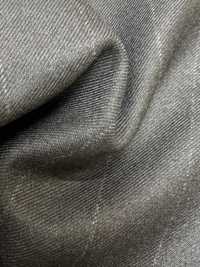 M02060-4 Línea Exclusiva KUNISHIMA1850 【Lana Peinada Superfina】Raya De Tiza Gris[Textil] Compañía Kunishima Co., Ltd. Subfoto