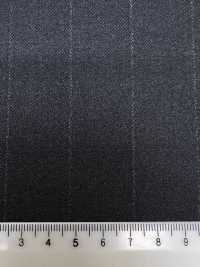 M02060-4 Línea Exclusiva KUNISHIMA1850 【Lana Peinada Superfina】Raya De Tiza Gris[Textil] Compañía Kunishima Co., Ltd. Subfoto