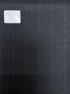 M02060-4 KUNISHIMA1850 Línea exclusiva [Lana peinada superfina] Raya tiza gris