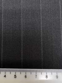 M02062-8 Línea Exclusiva KUNISHIMA1850 【Lana Peinada Superfina】Espiga Marrón[Textil] Compañía Kunishima Co., Ltd. Subfoto