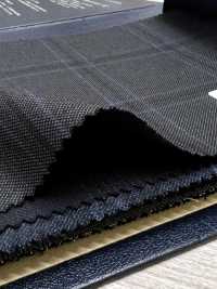 M02063-5 Línea Exclusiva KUNISHIMA1850 【Lana Peinada Superfina】Cuadros Grises[Textil] Compañía Kunishima Co., Ltd. Subfoto
