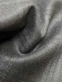 M02066-4 Línea Exclusiva KUNISHIMA1850 【Lana Peinada Superfina】Cuadros Gris Jaspeado[Textil] Compañía Kunishima Co., Ltd. Subfoto