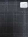 M02066-4 Línea Exclusiva KUNISHIMA1850 【Lana Peinada Superfina】Cuadros Gris Jaspeado