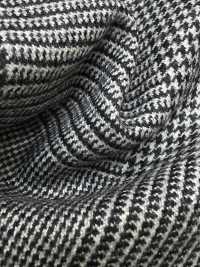 M02046-9 Línea Exclusiva KUNISHIMA1850 【SOMO CASHMERE 100%】 Cuadros Grandes En Blanco Y Negro[Textil] Compañía Kunishima Co., Ltd. Subfoto